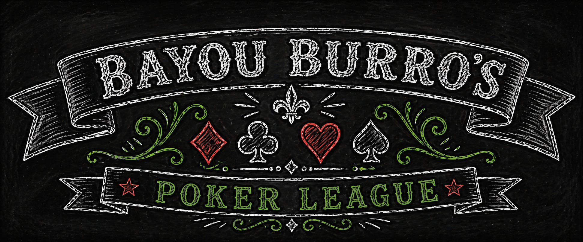 Bayou Burro's Poker League